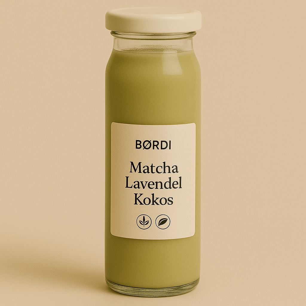 BØRDI Cold Matcha Lavendel