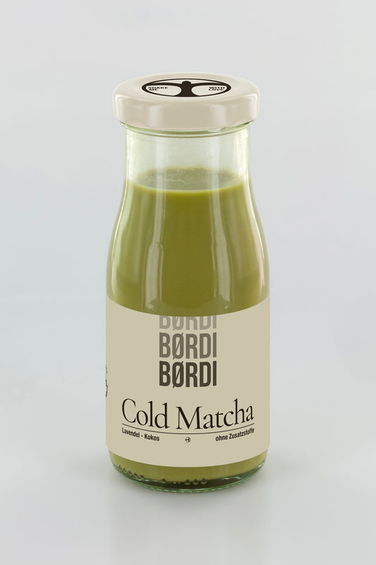 BØRDI Cold Matcha Lavendel